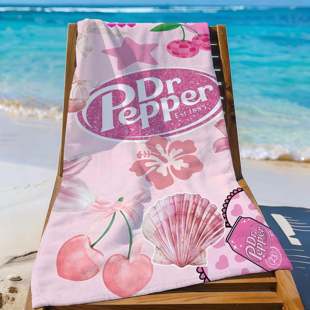 Hot Drink K-Keurig D-Dr P-Pepper Towel For Swim Yoga Gym Quick Drying Soft and Skin-friendly Beach Towels All-Season