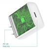 20W PD Fast Charger USB-C Wall Adapter for iPhone 17 16 Pro Max 15 Pro Max,iPad,Air,Mini 6, US Plug Compact Safe Charging