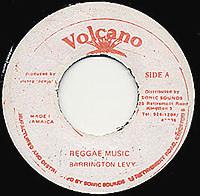 

7inch Record BARRINGTON LEVY - Reggae Music NONE Volcano Jamaica Reggae, Ska & Dub Used