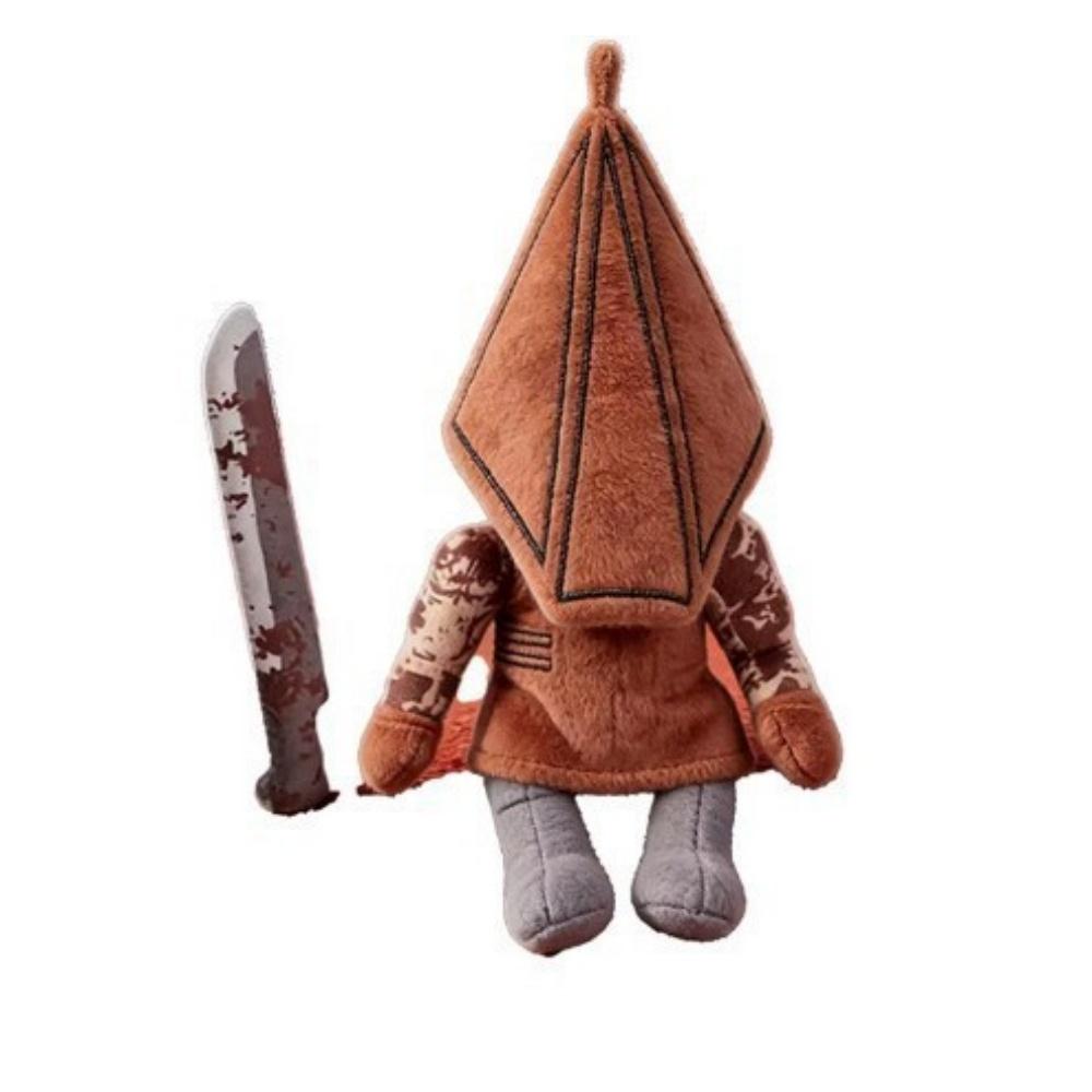 Silent Hill Roter Pyramidenkopf Plüschpuppe Spiel Peripherie Plüschtier Sammlerstück Weihnachten Geburtstag Fans Spielzeug Geschenk 25CM brown