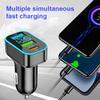 SEAMETAL Car Charger Fast Charging DC12V 24V USB Auto Charger QC3.0 PD Super Fast Charging Phone For Iphone Huawei Xiaomi OPPO