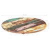 Round Table Top 50 Cm 25 27 Mm Reclaimed Solid Wood