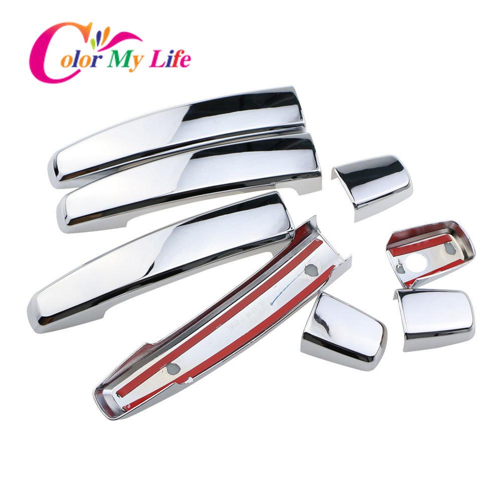 ABS cromat capac mâner ușii autocolant de protecție pentru uși pentru Chevrolet Trax Cruze 2011 - 2015 Accesorii