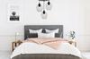 MODERN CEILING HANGING LAMP GLASS CHANDELIER
