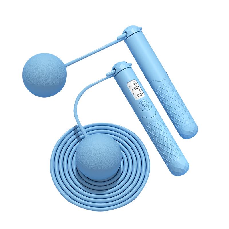 Smart Cordless Weighted Jump Rope with Counting for Kids & Adults