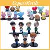 Exquisite 7pcs Set Of Kpop Bangtan Boys Star Figure Dolls For Unique Decor