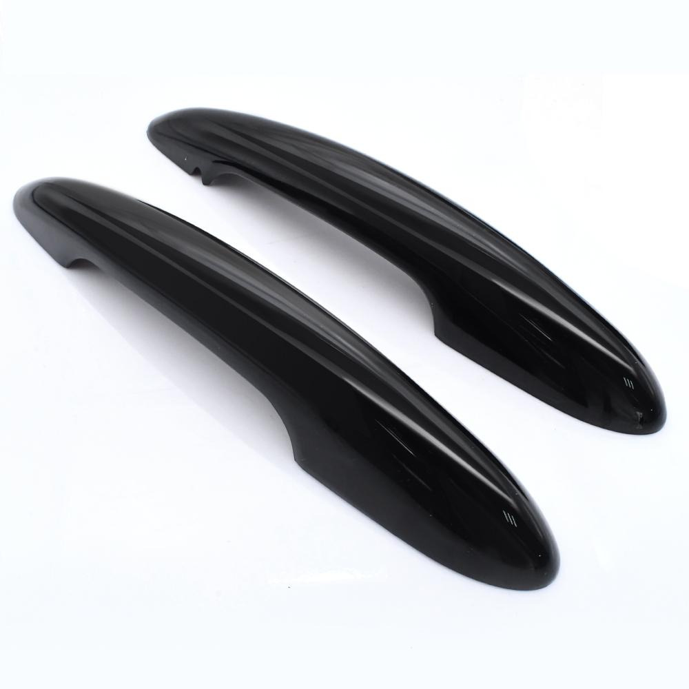 2Pcs/set Glossy Black Door Handle Cover Stickers For BMW MINI Cooper S F54 F55 F60 F56 F57 Car Styling Interior Car Accessories