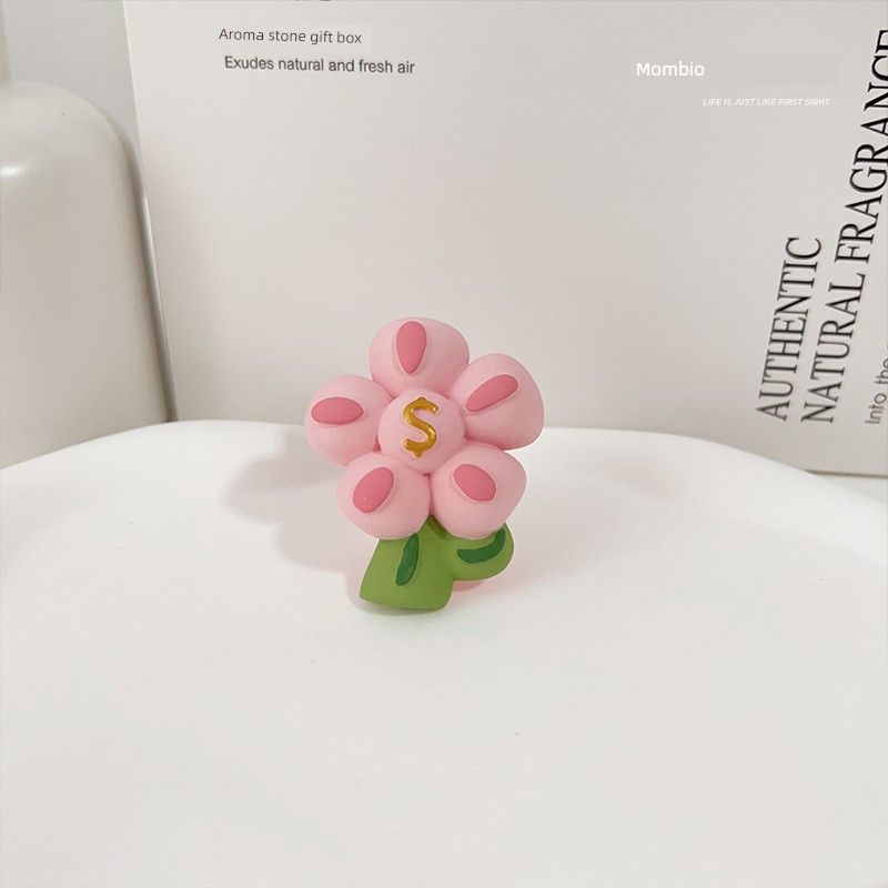 

Car Air Freshener for Air Conditioning Vent, Car Interior Decoration, Car Perfume Diffuser Stone, Cute Light Fragrance Youhoney Hair Clip (Odorless)