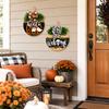 Wooden Decorative Door Sign Hanging Ornament for Home Wall Decor