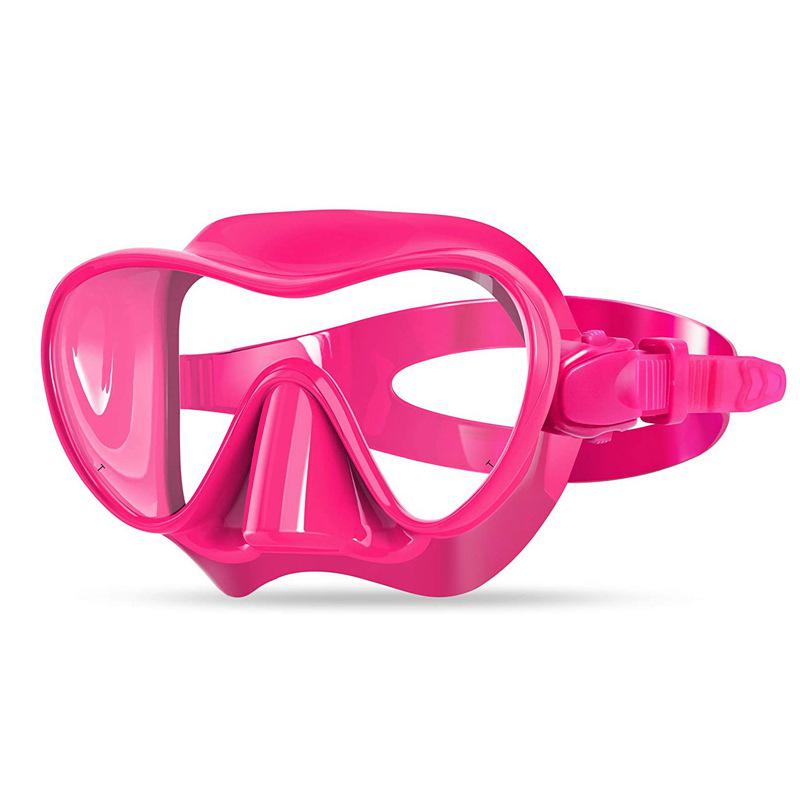 

Маска для ныряния: Обзор 180°, Антизапотевание, Взрывозащита, Жидкий силикон для взрослых и детей – Идеально для снорклинга и глубоководного дайвинга. Children красный