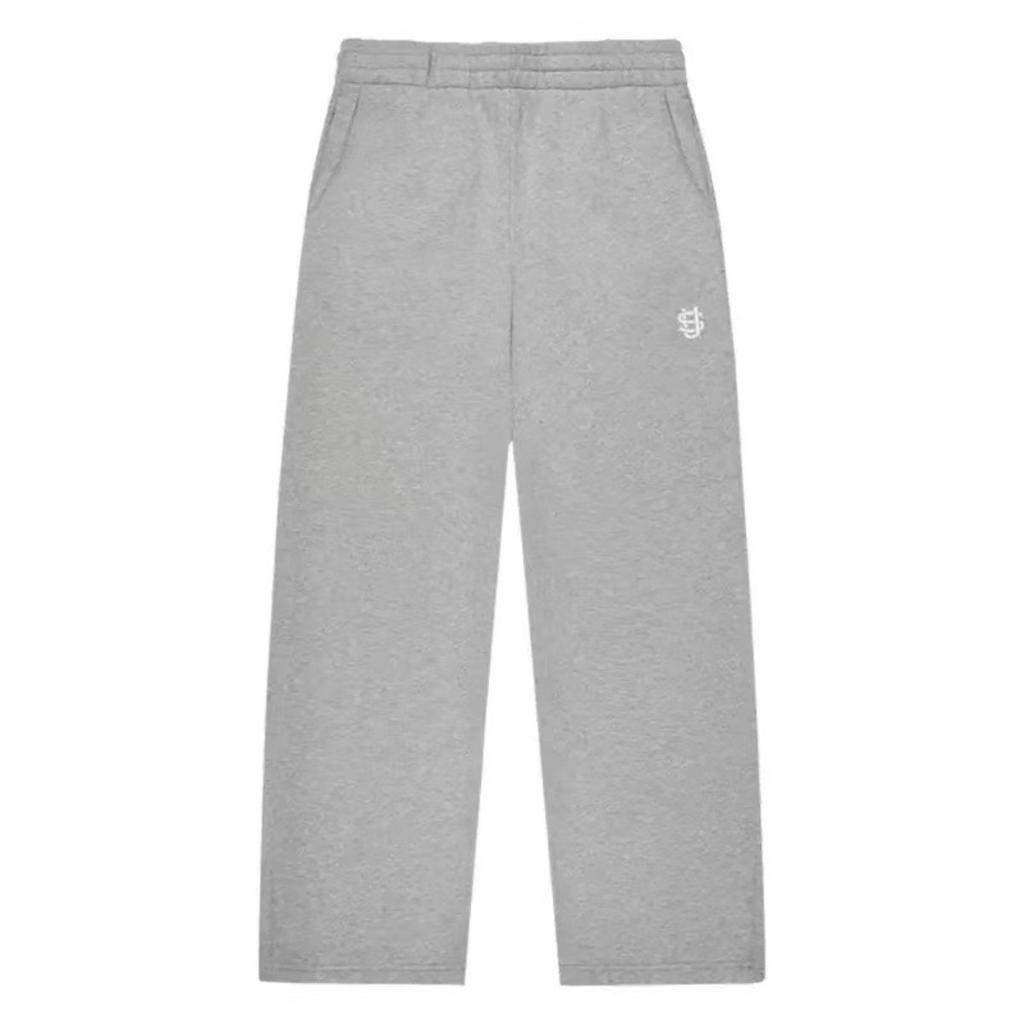 Pantalones Casuales de Calle Hip-hop Retro Bordados Nuevos DRIPX Sueltos Grises de Cintura Alta Moda Retro Street Pantalones de Chándal Pareja Venta Caliente