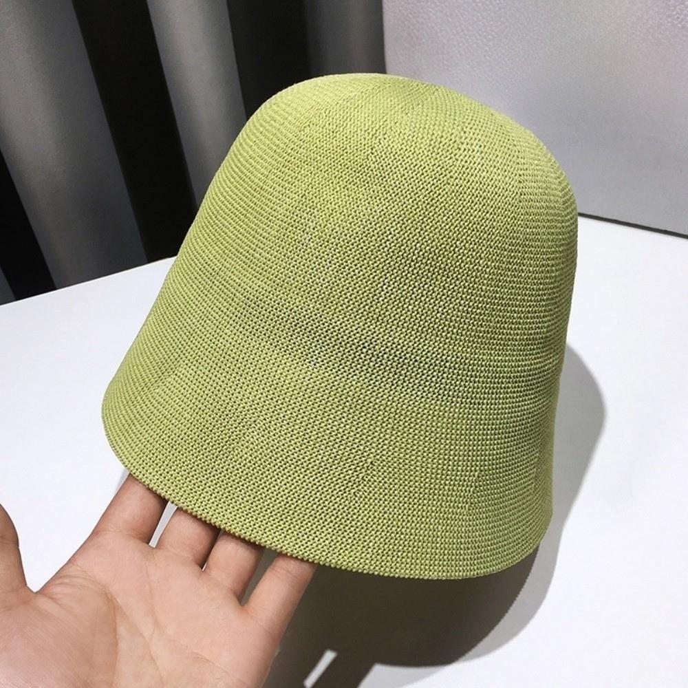 

Trendy Cotton Material Breathable Linen Sun Hats Wide Brim Elegant Beach Bucket Hat All-match Foldable Floppy Hat Female Use