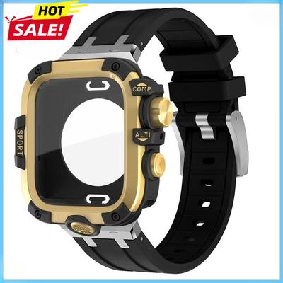 Full Cover Case + Band for Apple Watch Ultra 3 2 49mm Hard Bumper GWG Style Screen Protector for iWatch Series 11 10 46MM 45MM 4