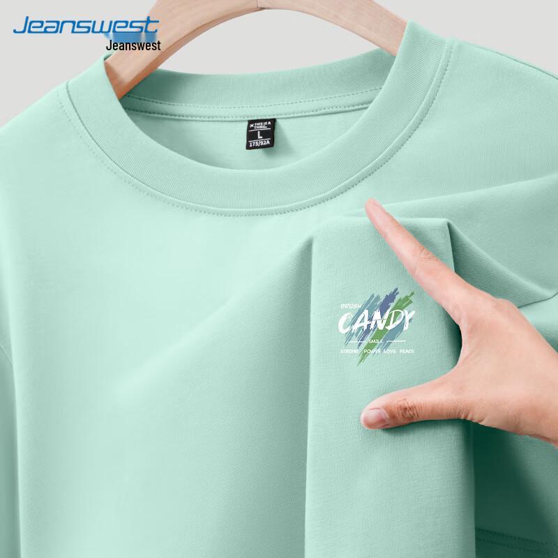 Jeanswest Men s Casual Print Cotton T-Shirt L