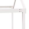 Roof for Children S Bed White 217x85.5x154 Cm Solid Pine Wood