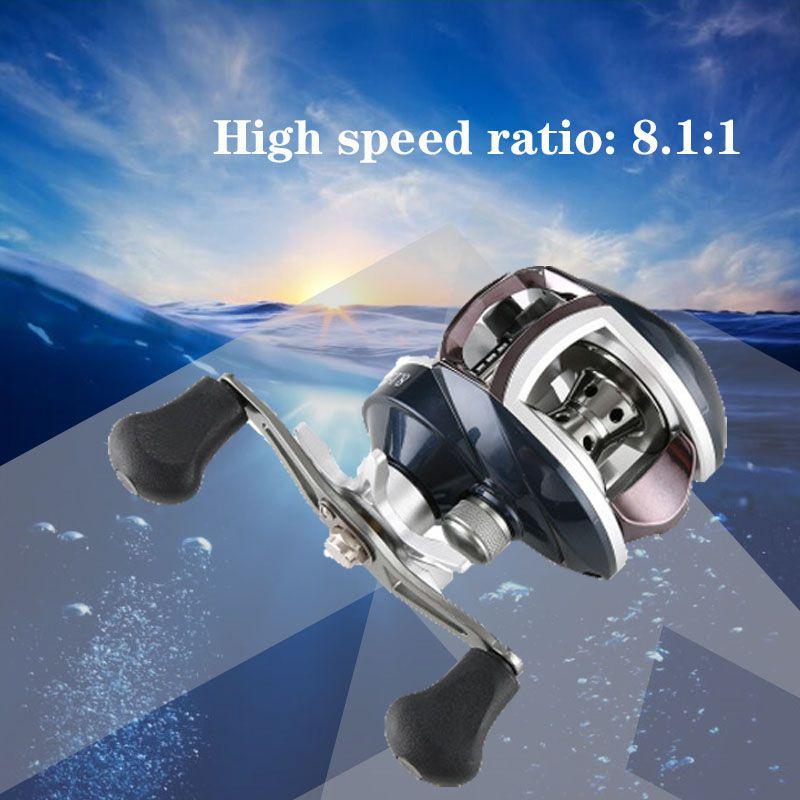 Premium Baitcasting Reel Fishing Reel With Strong Durable Stainless Steel Bearings
