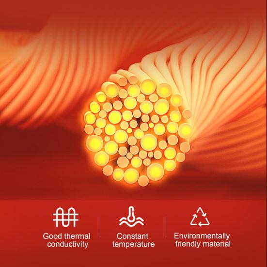 Yousheng Heated Cotton Coat Hooded Long Sleeve Zipper Placket Jacket 19 Zone Hot Spots Hand Washable USB Powered Outerwear