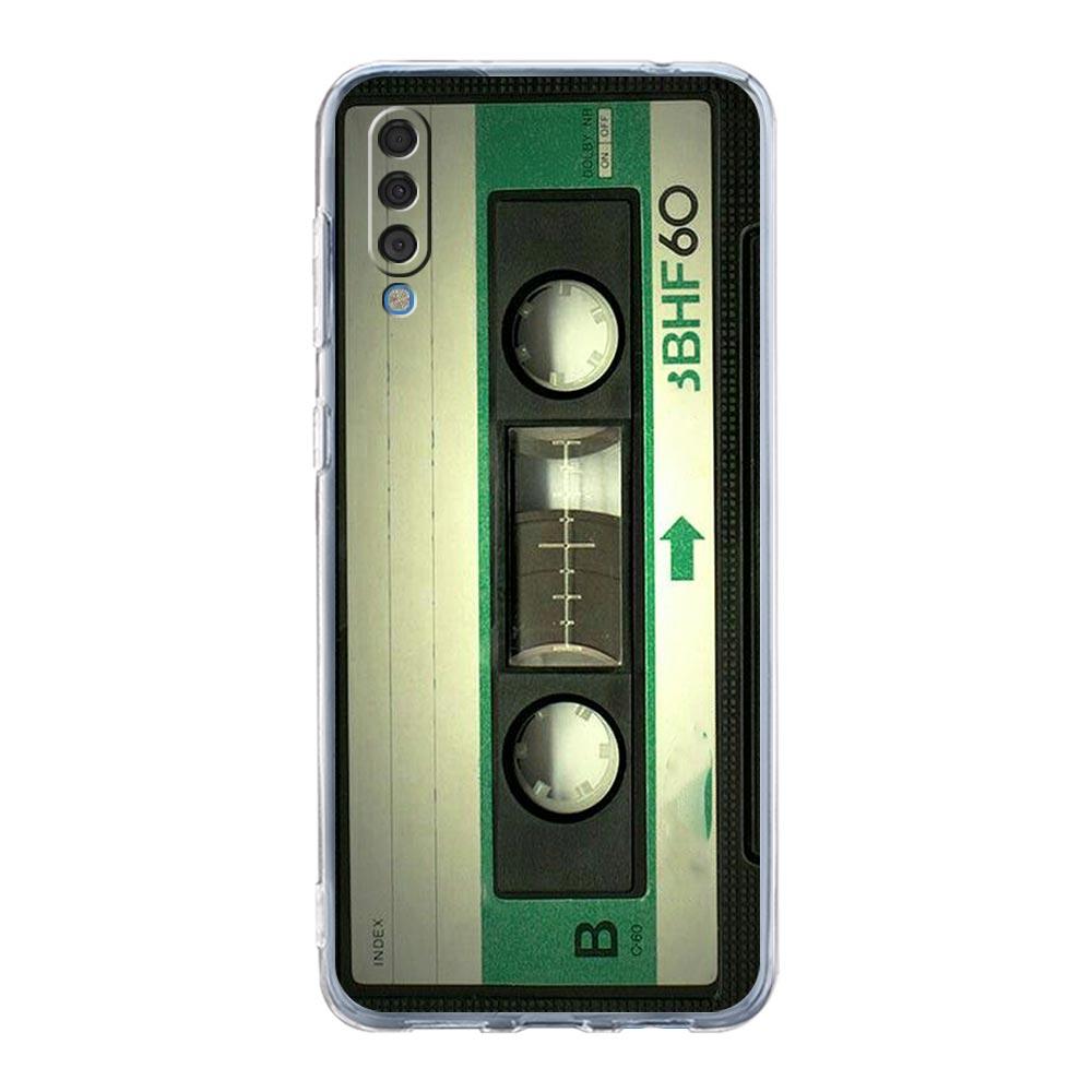 Phone Case For Samsung A56 A36 A26 A16 A14 A12 A22 A32 5G A34 A42 A52 A54 A50 A70 A40 A20S A04S A06 Cover Vintage Cassette Tape
