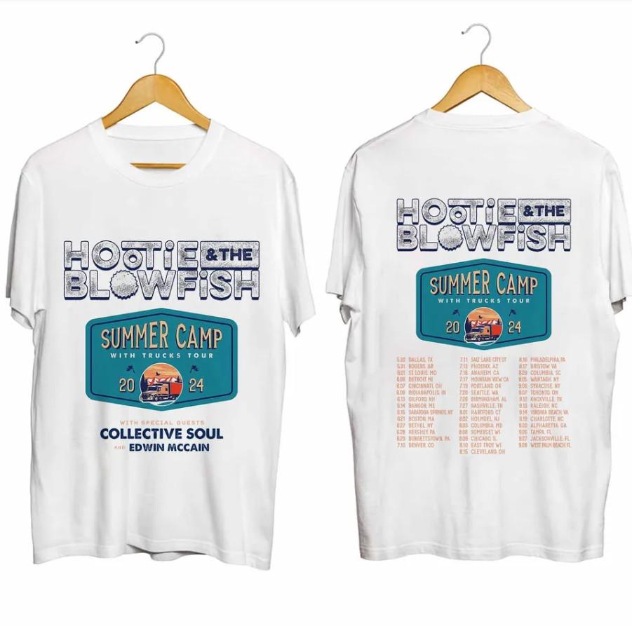 

Hootie And The Blowfish - Summer Camp with Trucks Tour 2024 Shirt Heavyweight L