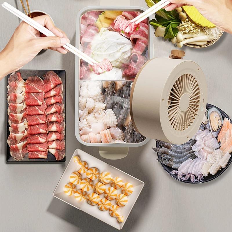 Q8 Household Mini Desktop Range Hood, Portable Small Range Hood, USB Adjustable Angle High Wind Range Hood.