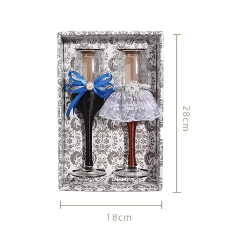 1 Paar Luxus-Rotwein-/Champagnergläser im chinesischen Liebhaberstil, Hochzeitsgeschenk, Weinpaarung für Paare, Hochzeitskelch, Partyzubehör