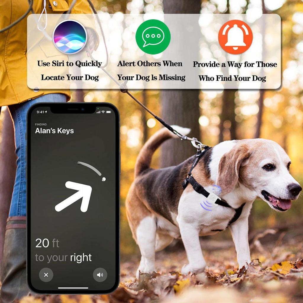 Waterproof Anti-lost Case for Apple Airtag Pet Tracker