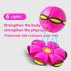 Frisbee Ball Elastic Decompression Foot Deformation Luminous Toy Parentchild
