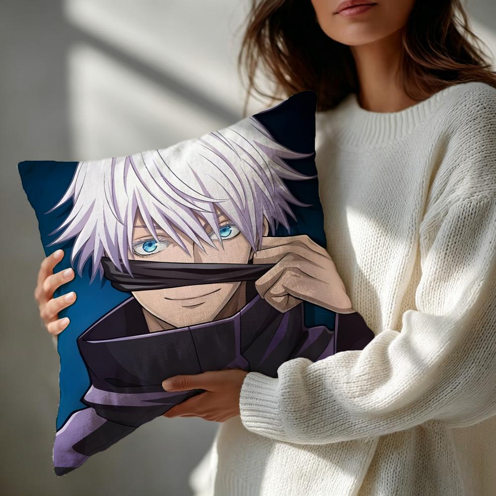 Anime Gojo Satoru Kussenhoes Patroon Kussenhoes Romantisch Gezellig Huis Bank Decoratie