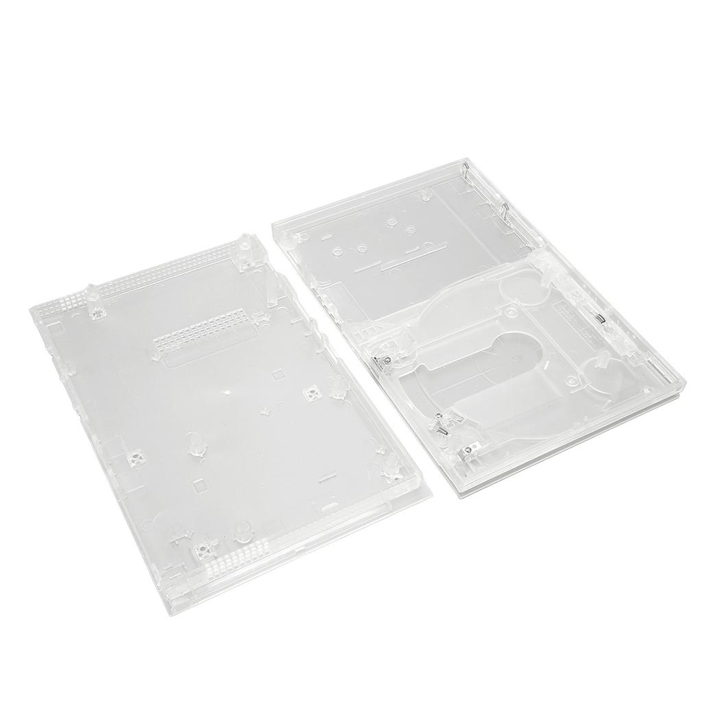 for PS Slim Clear Case DIY Replacement Transparent Game Console Shell for Retro Video Game Console Accessories for 7XXXX