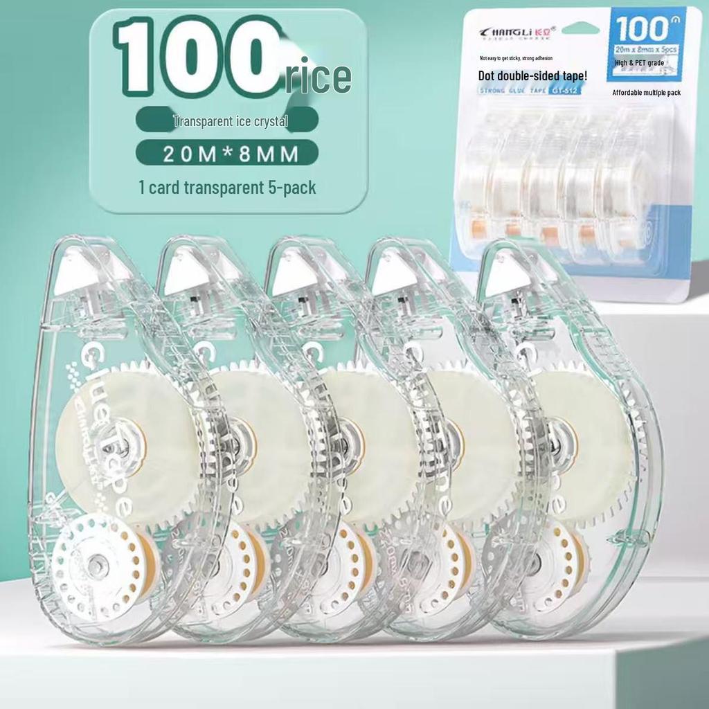 Large Capacity Dot Glue: Long-Lasting Double-Sided Tape for Crafts and School Use, Strong Adhesion, Value Pack