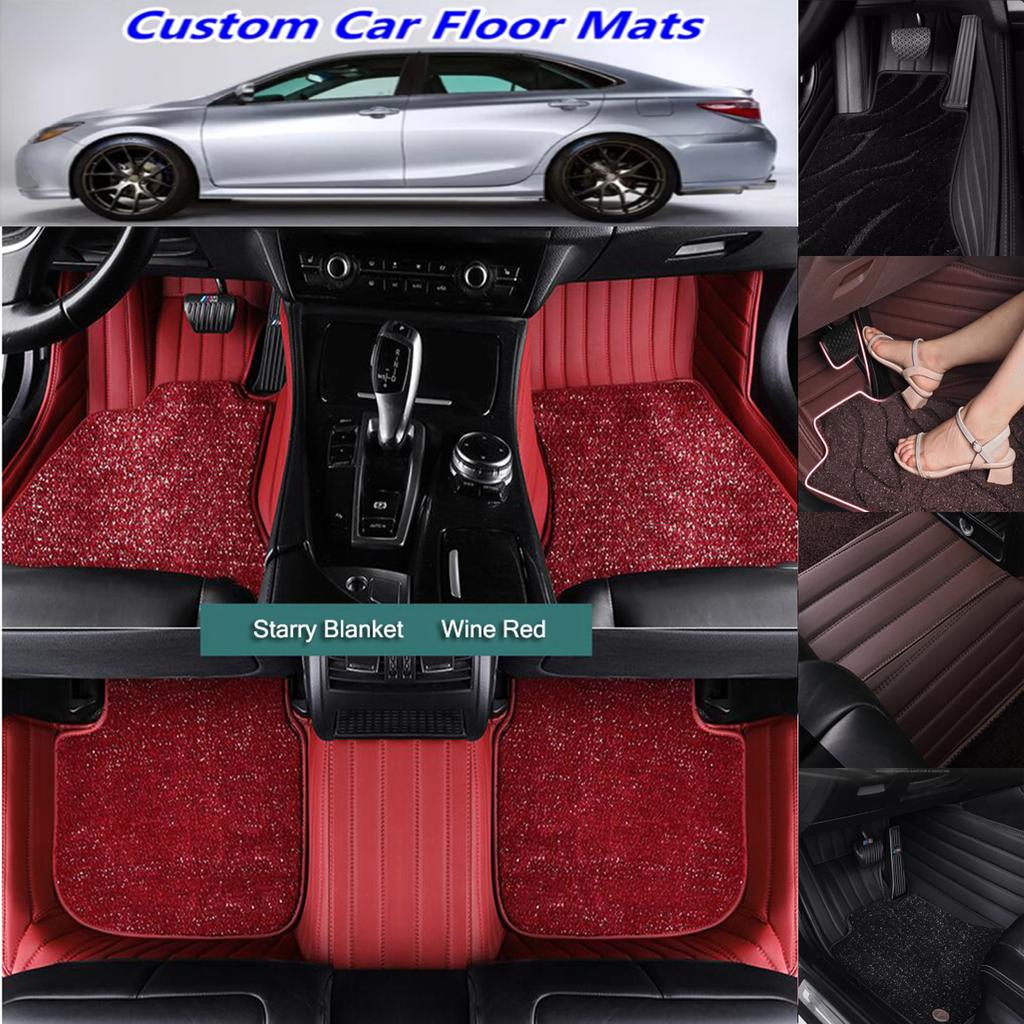 5D Custom Car Floor Mats For Lexus IS IS200 IS200C IS250 IS300 IS300h IS350 IS500 Auto Carpets Double Layer Foot Coche Blanket