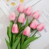 Modern Artificial Tulip Not Wither Fine Texture Scene Setting Supplies
