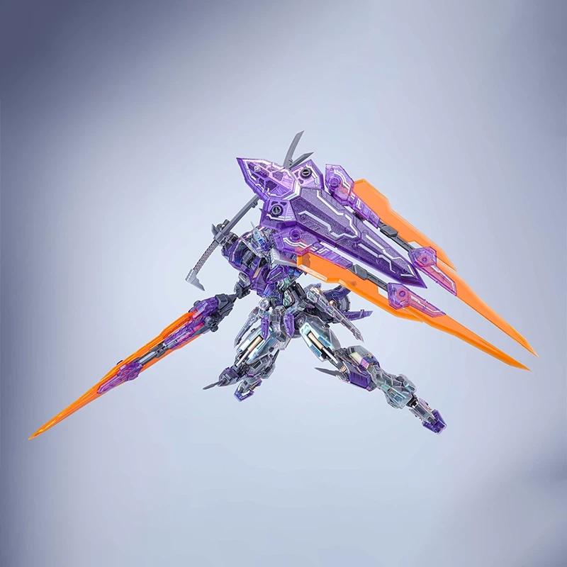 Original Holographic Translucent Valkyrie Assembly Model Action Figures Mecha Scp Process Toys Desktop Decoration Collectible Present