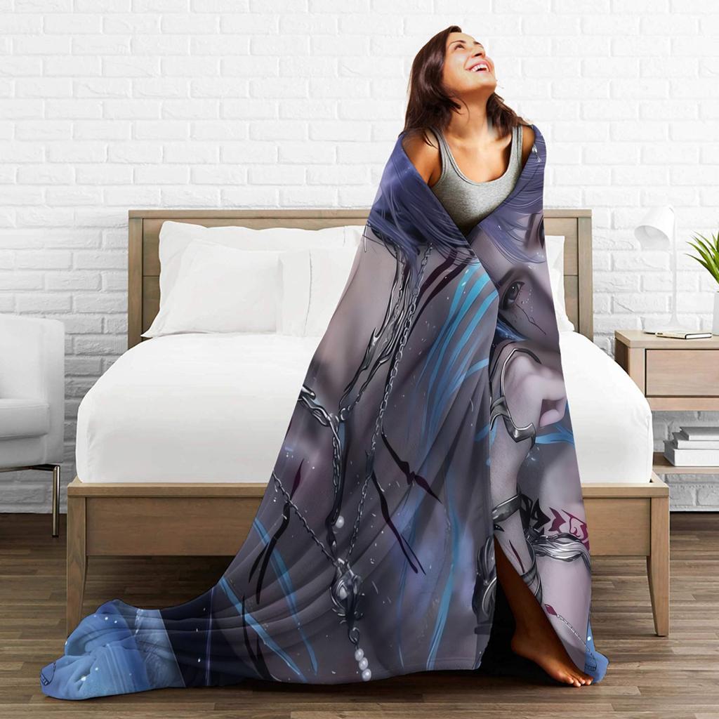 Love and Deepspace Your Husbands Your Boyfriends Blanket Warm Soft Fashion Plush Throw Blanket For Couch Bed Flannel Bedspread