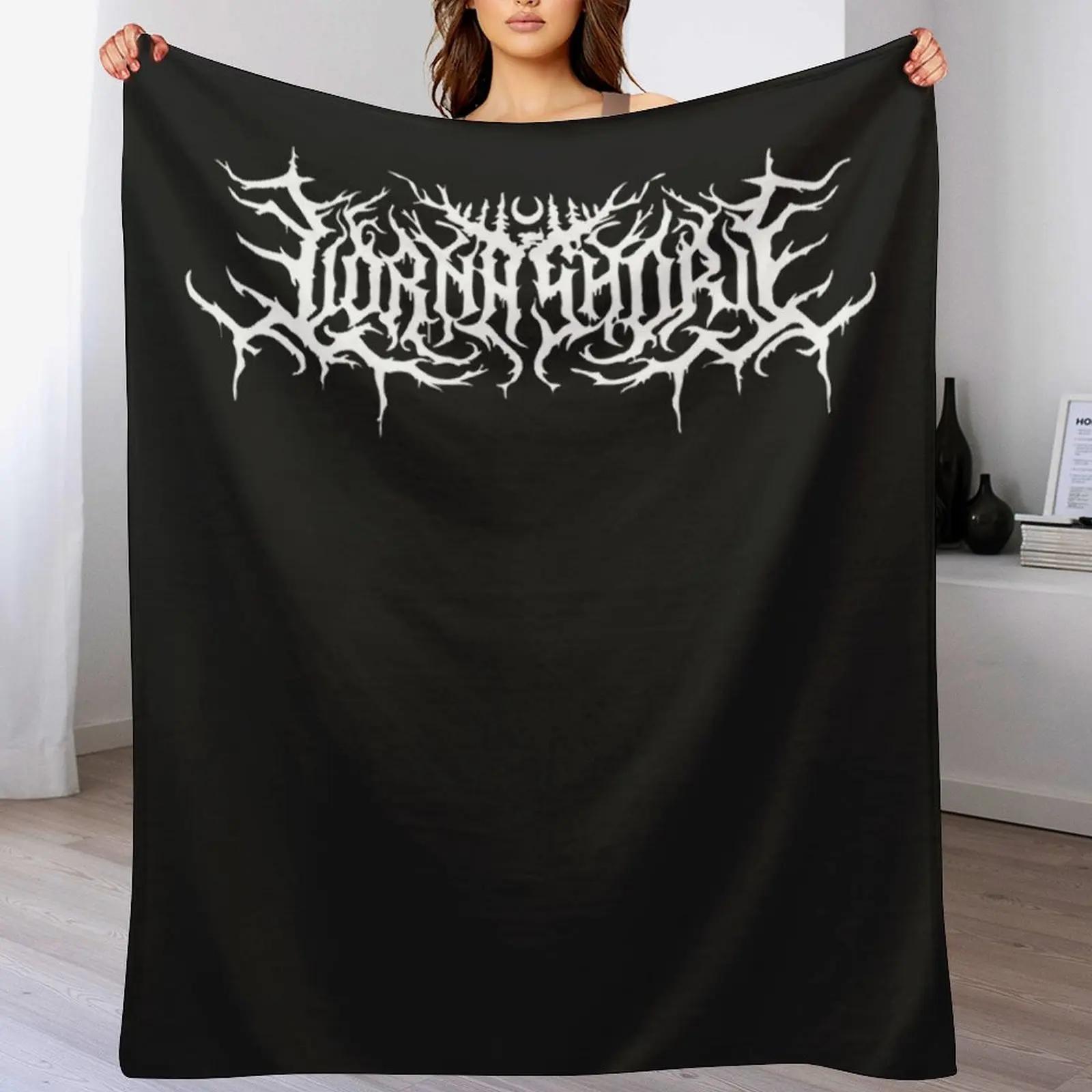 

Lorna shore logo Throw Blanket Fuzzy Plush Throw Blanket for Sofa Chair 102x76cm(40x30in)