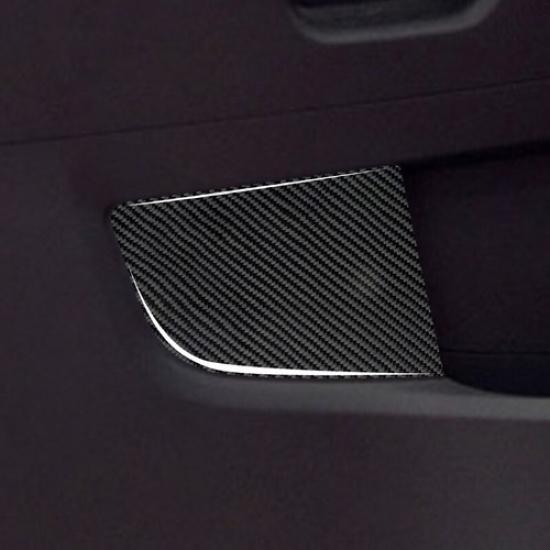 4x For Chevrolet Sonic 2012-2016 Carbon Fiber Interior Door Panel Cover Sticker