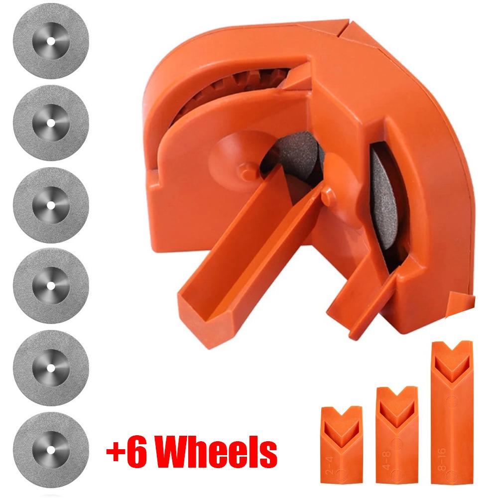 Drill Bit Sharpener Multipurpose Drill Bits Grinding Sharpener, Portable Drill Grinder Grinding Tool, Powered by Electric Drills