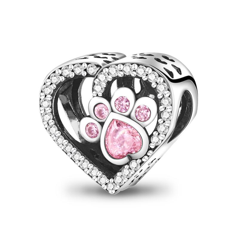 Charms Beads Copper Pink Perfume Bottle Letter Luminous Firefly Tarot Card Beads Fit Diy Bracelets Jewelry