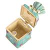 Pink Candy Storage Box Enamel Color Trinket Box Storage Container Candy Canister  Tea Storage