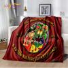 Portable Multifunctional Children's holiday birthday Gift Cartoon Rat Fink Cute Home Bedroom decoration Warm Sherpa blanket