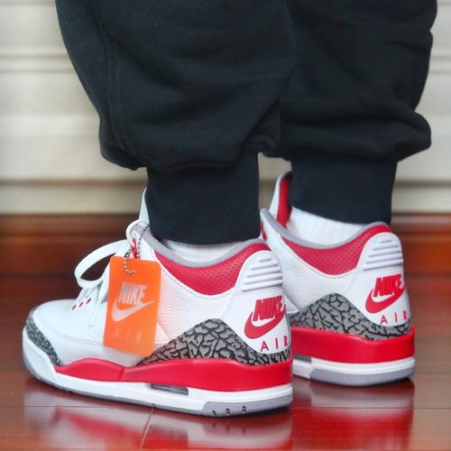 Air Jordan 3 Retro Fire Red Jordan 3 Fire Red AJ3 Fire Red DN3707-160