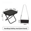 Outdoor foldable stool portable backpack stool with lightweight mini carry outdoor camping chair, fishing stool, picnic stool