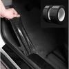 3D Carbon Fiber Car Door Sill Cover Door Edge Protect Sticker Tape Body Decal SU