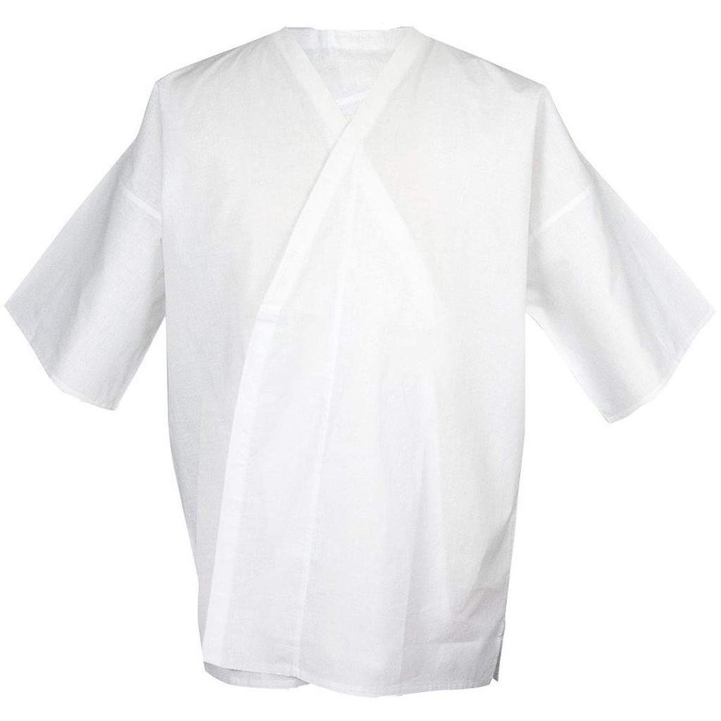 Kimono undershirt for men [KYOETSU] (LL, white)