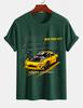 Unisexs Pure Cotton Solid Color Tshirt Urban Legend Street King Jdm Sports Car Print Crew Neck Short Sleeve Street Casual Top