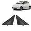 Impact Resistant Vehicle Mirror Flag Trim Protective Guard Cover For 500 2012-2017ABS Material Direct Replacement 1 Pair