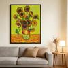 Van Gogh Classic Art Prints Abstract Sunflowers Poster Classic Art Decorative Paintings Bedroom Hallway Home Decor