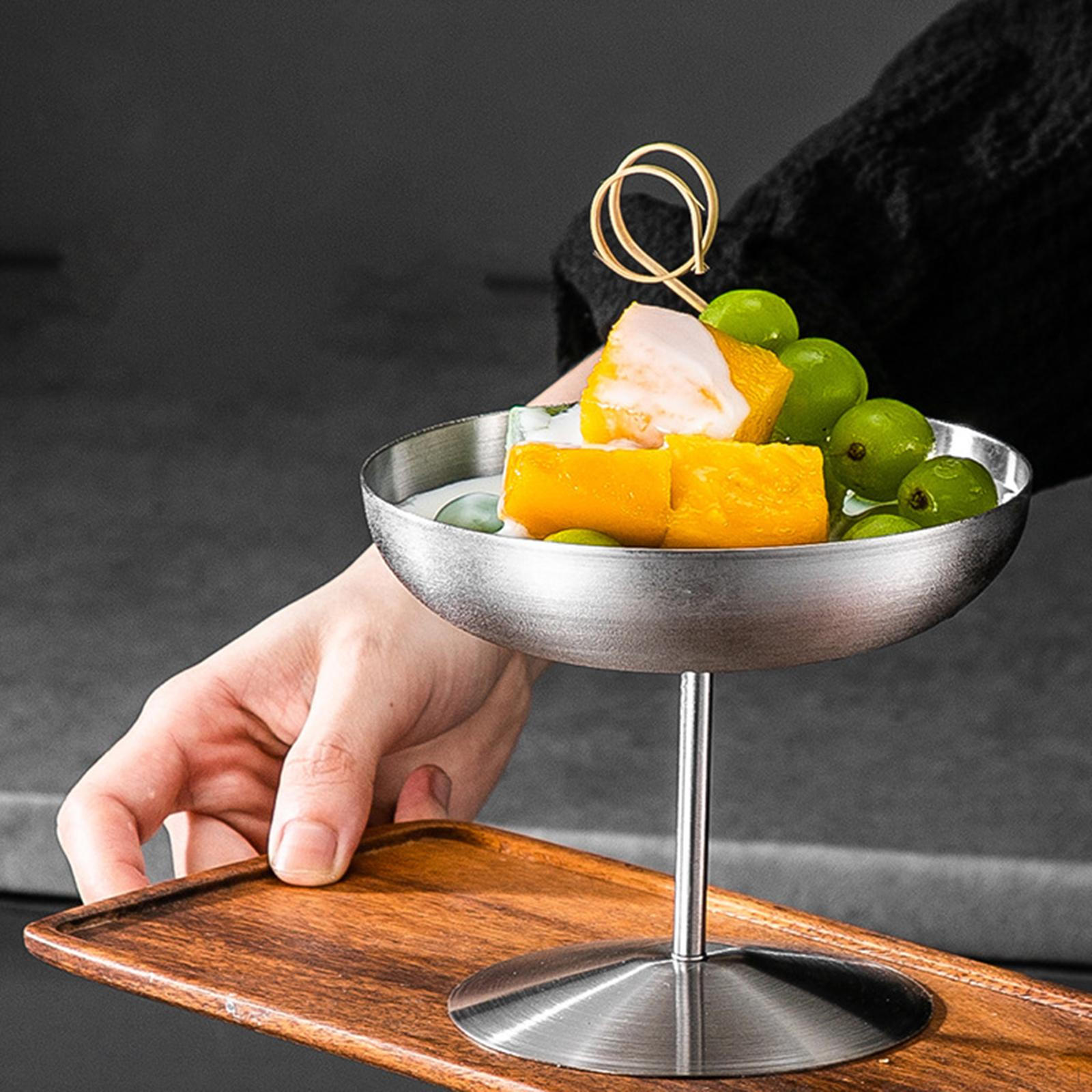 

Чашка для мороженого, десертная чаша для сорбета, многоцелевая с йогуртовым мороженым на основе для домашней свадьбы 150ML серебряный