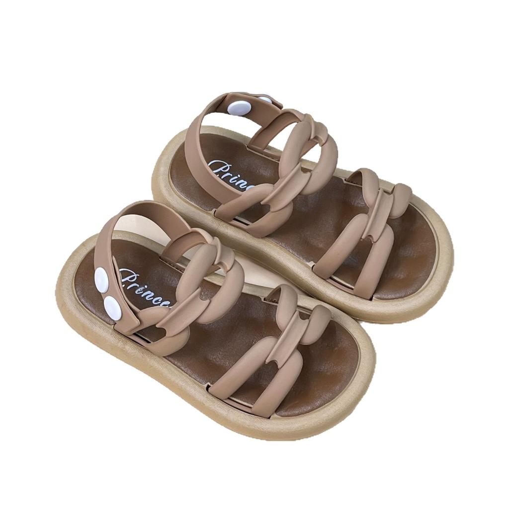 Original Brand Girls' Sandals for Summer, New Thick-soled Models for Toddlers and Older Children, Soft-soled Sandals for Babies