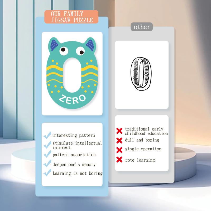 1 Set Montessori Cute Fridge Magnets for Children Animal Magnets for Refrigerator Decor Funny Magnetic Letters Numbers Kids Toys